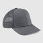 Gorra trucker "Inicial relieve" color gris grafito